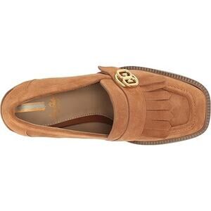 Sam Edelman Women's Quinly Heeled Loafers, Frontier Brown Size 10M
